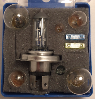 H4 6V light bulb box