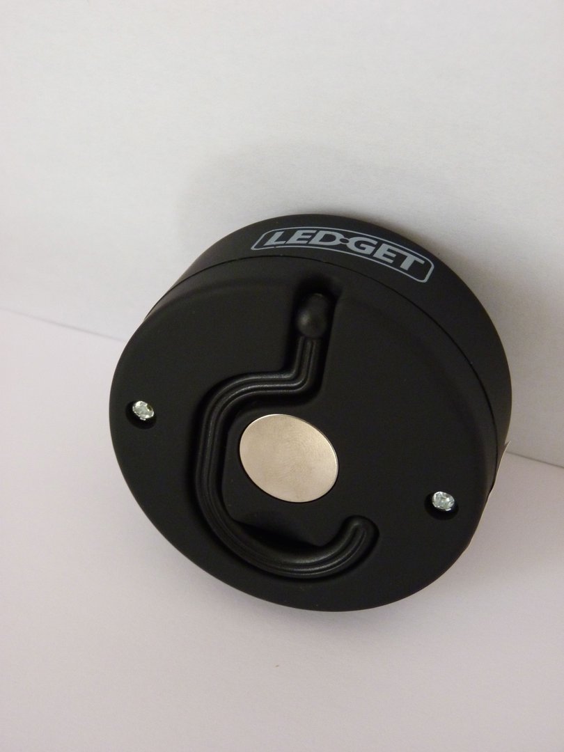PACK 12x LEDGET RONDO magnet/hook 3xAA included