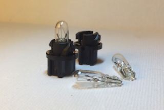 LMP74 T5 BULB HOLDER SUPPORT BLACK