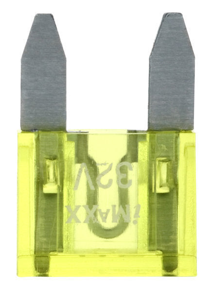 5x YELLOW 20A MINI-FUSES