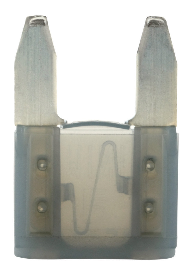 5x MINI BLADE FUSES 2A GREY