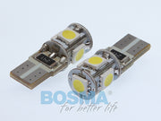 PACK 2x Ampoules W5W W10W T10 LED 5x SMD 5050 12V