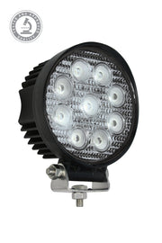 Projecteur LED 60° Rond 27W pour Chariot Elévateur 12/24V