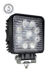 Projecteur LED 60° Carré 27W pour Chariot Elévateur 12/24V
