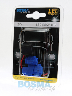 Résistance 80Ω Anti-Erreur CANBUS pour ampoules LED 24V