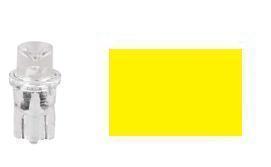 2x Ampoules T10 1X LED WIDE VIEW JAUNE 12V