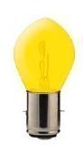 Bulb BA20d S1 25/25W 6V YELLOW