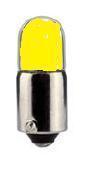 Ampoule BA9S 4W 12V 8.5X28 JAUNE