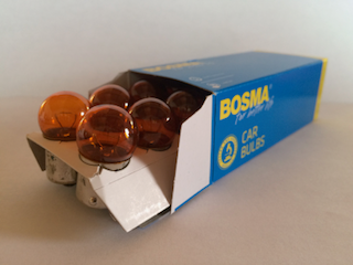 Bulb RY10W BAU15s 10W 12V AMBER