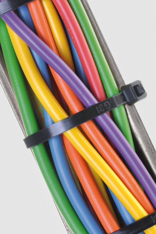 100x Cable ties 3.6mm x 140mm in WHITE plastic