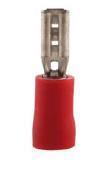10x Female Spade Connectors Red 6.3x0.8mm 541