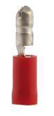 Boite de 100 Cosses cylindriques mâles Rouge 4mm 547