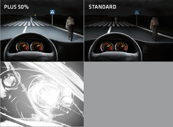H7 55W+50% OPTIPLUS PX26d 55W 12V 2 BULBS PACK