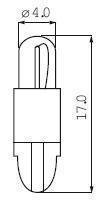 T5 1.2W 24V BLANC 4914094
